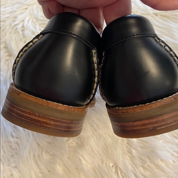 Sperry Men's Black Loafers with Tan Soles size 10.5 BNWOT see all photos - Picture 6 of 12